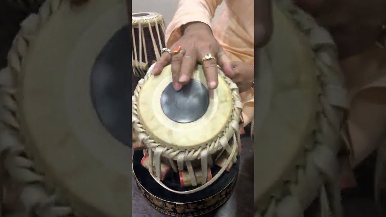 Remove powder on OLD TABLA & OPEN TABLA SOUND BEST TABLA TRICKS