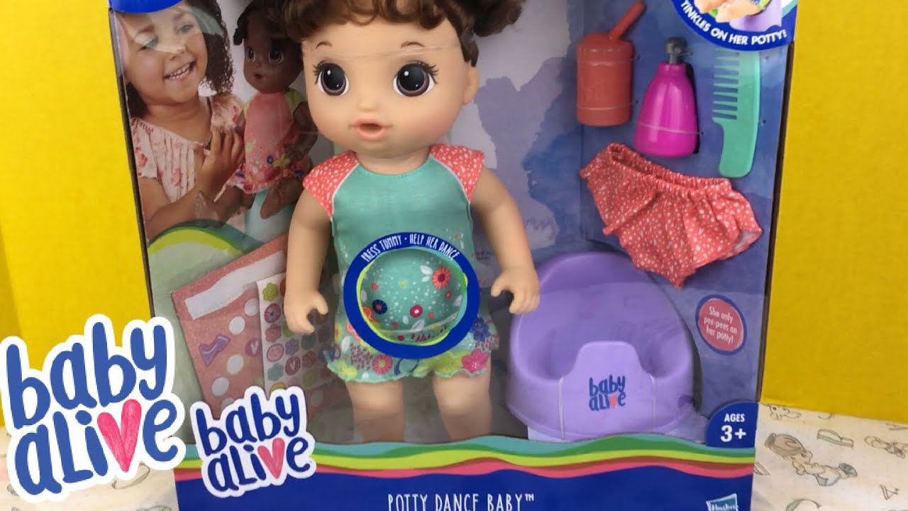 NEW Baby Alive POTTY DANCE BABY 👶🏼 Doll Unboxing