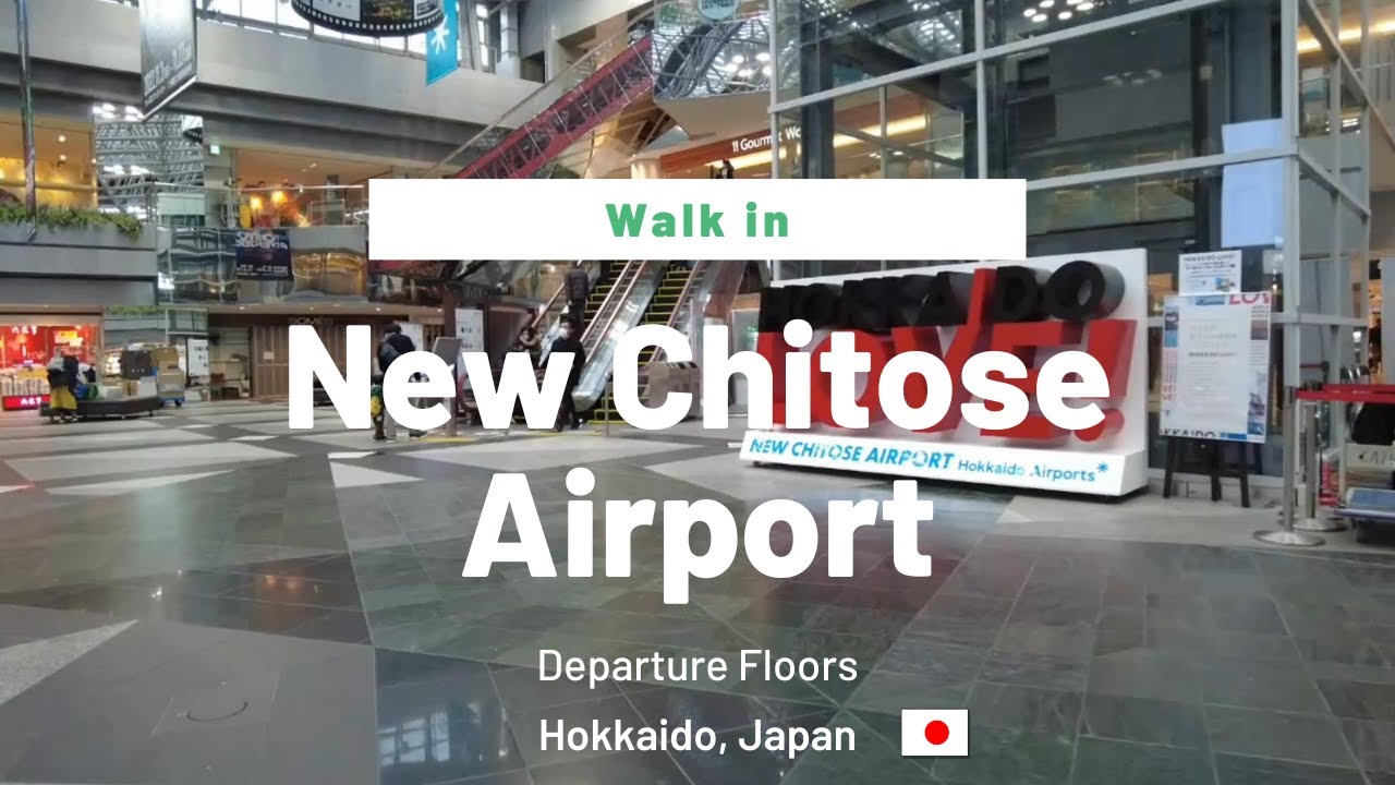 New Chitose Airport - CTS Sapporo - Walking Tour (Departure Floors) - Hokkaido Japan