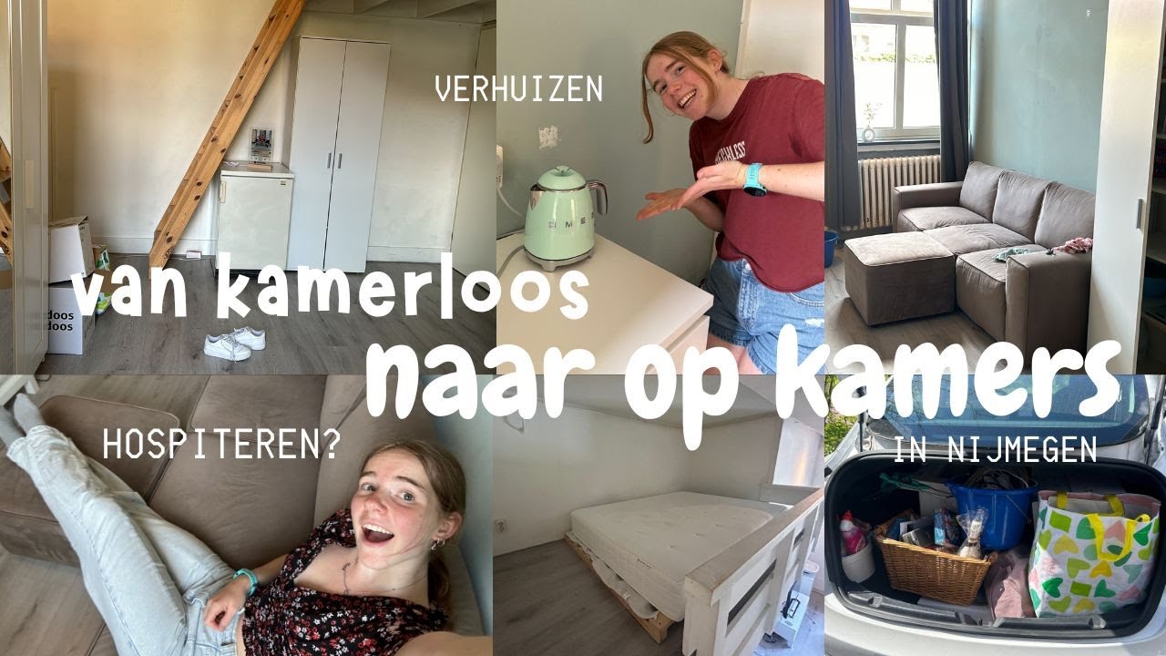 van kamerloos naar op kamers!