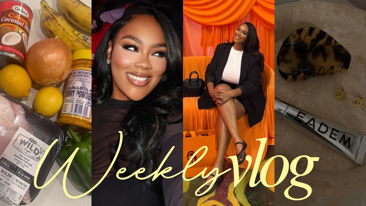 VLOG: Obi’s House AfroTech, Cooking With Mia, Charlotte Tilbury Dupe, Kai Collective Sample Sale