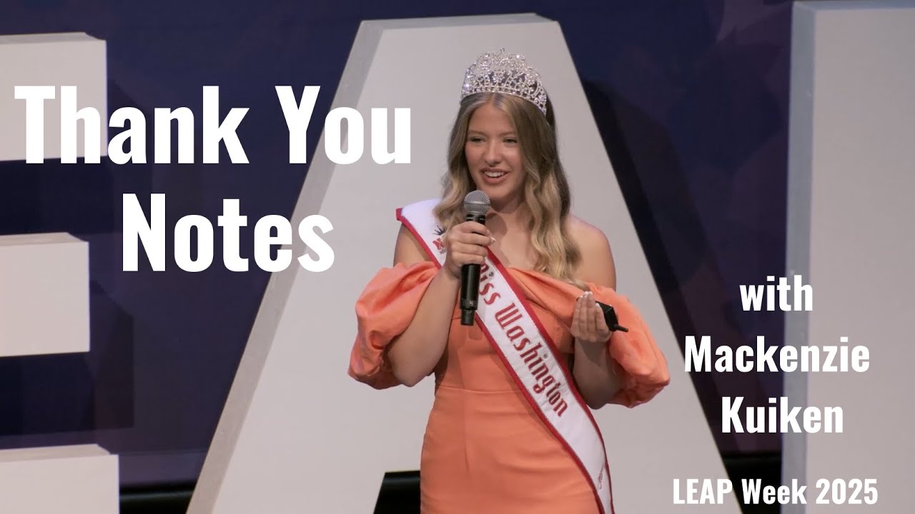 LEAP Week 2025 - Thank you Notes