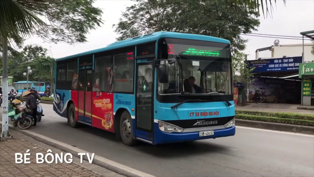 Xe Buýt Hà Nội Hồ Tây 🚌 Wheels On The Bus, Bé Xem oto bus