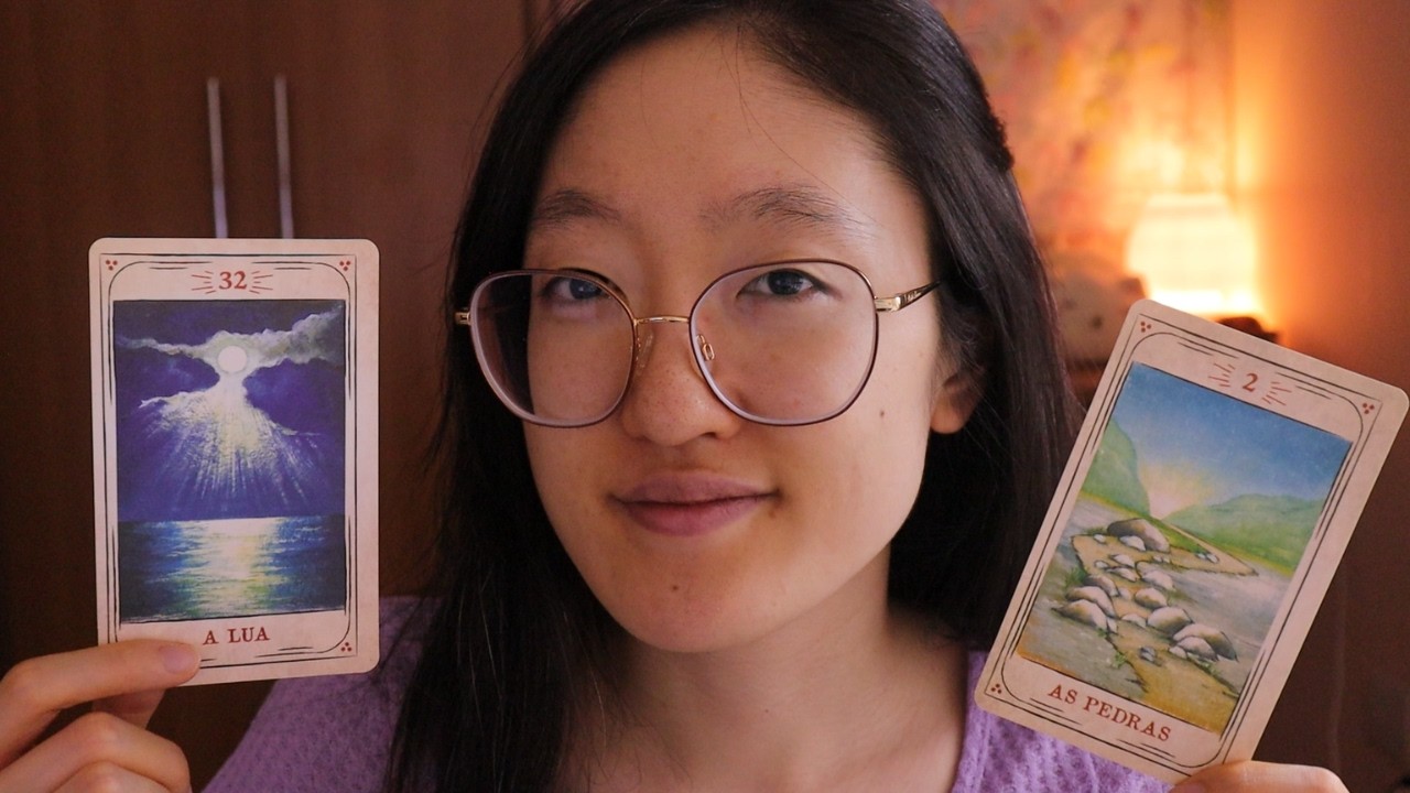 ASMR: Voc&ecirc; saber&aacute; se isto for para voc&ecirc; (fala suave, leitura de cartas, sem an&uacute;ncio no meio)