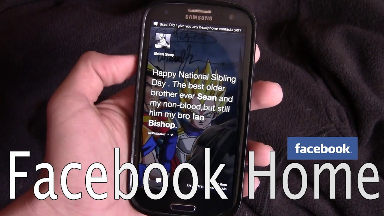 Facebook Home - App review 2013