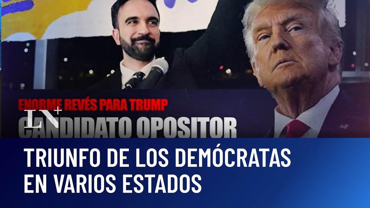 Triple golpe dem&oacute;crata: elecciones en Estados Unidos 2025