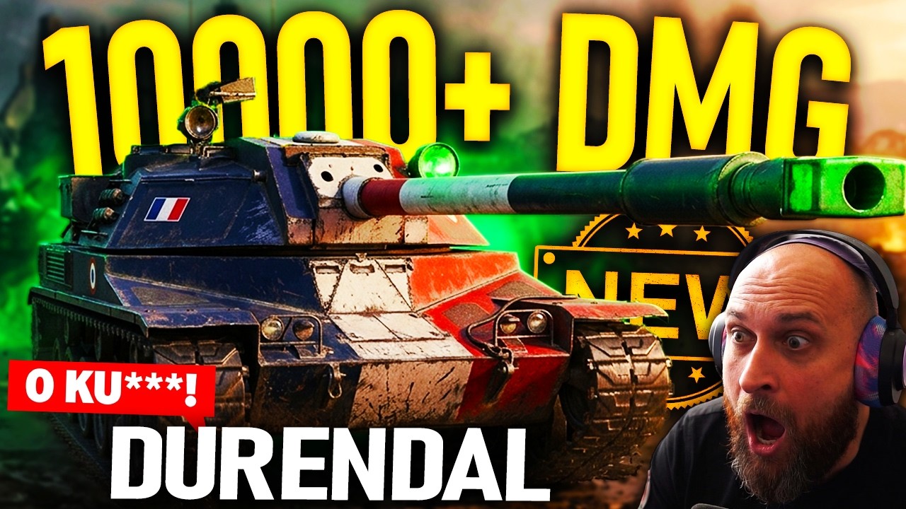 Zrobiłem 10k+ DMG na nowym czołgu z warsztatu &mdash; Durendall &mdash; Mocny czy słaby?
