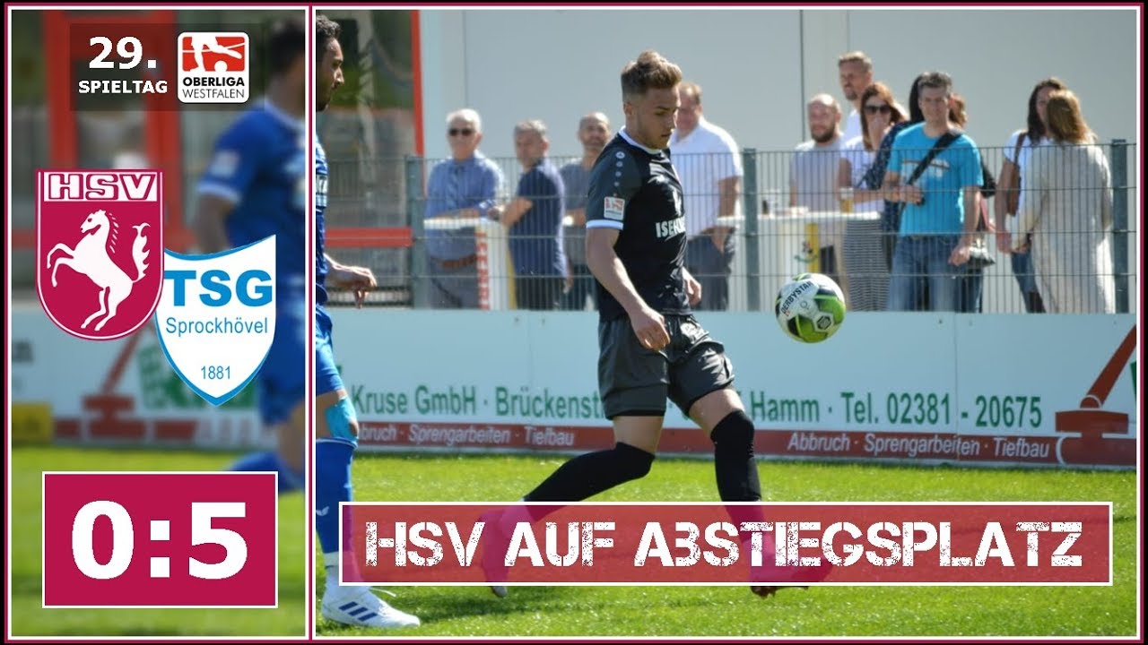 29. Spieltag 2018/19: Hammer SpVg - TSG Sprockhövel 0:5 (0:2)