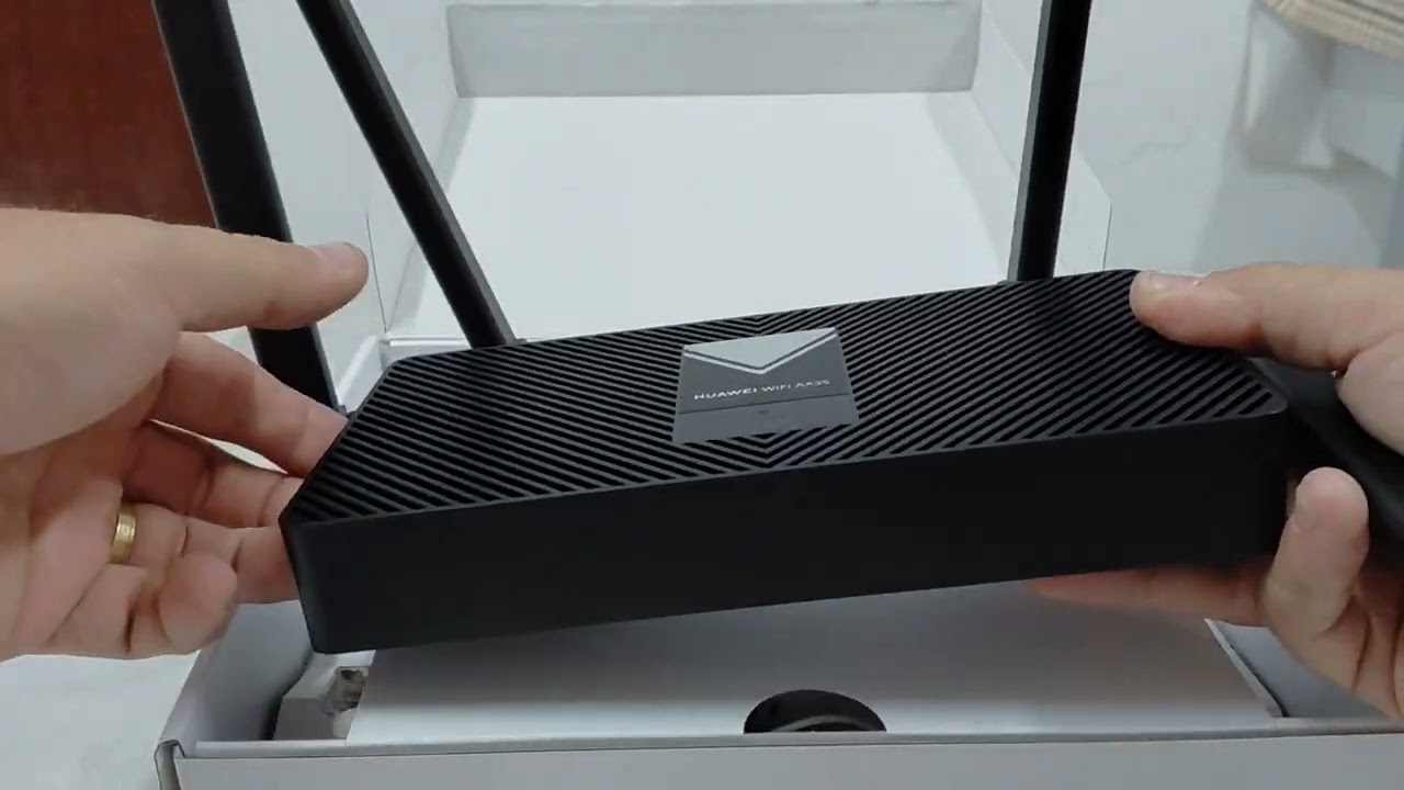 [ UNBOXING ] Roteador HUAWEI AX3S Wi-Fi 6 Plus 300OMPS