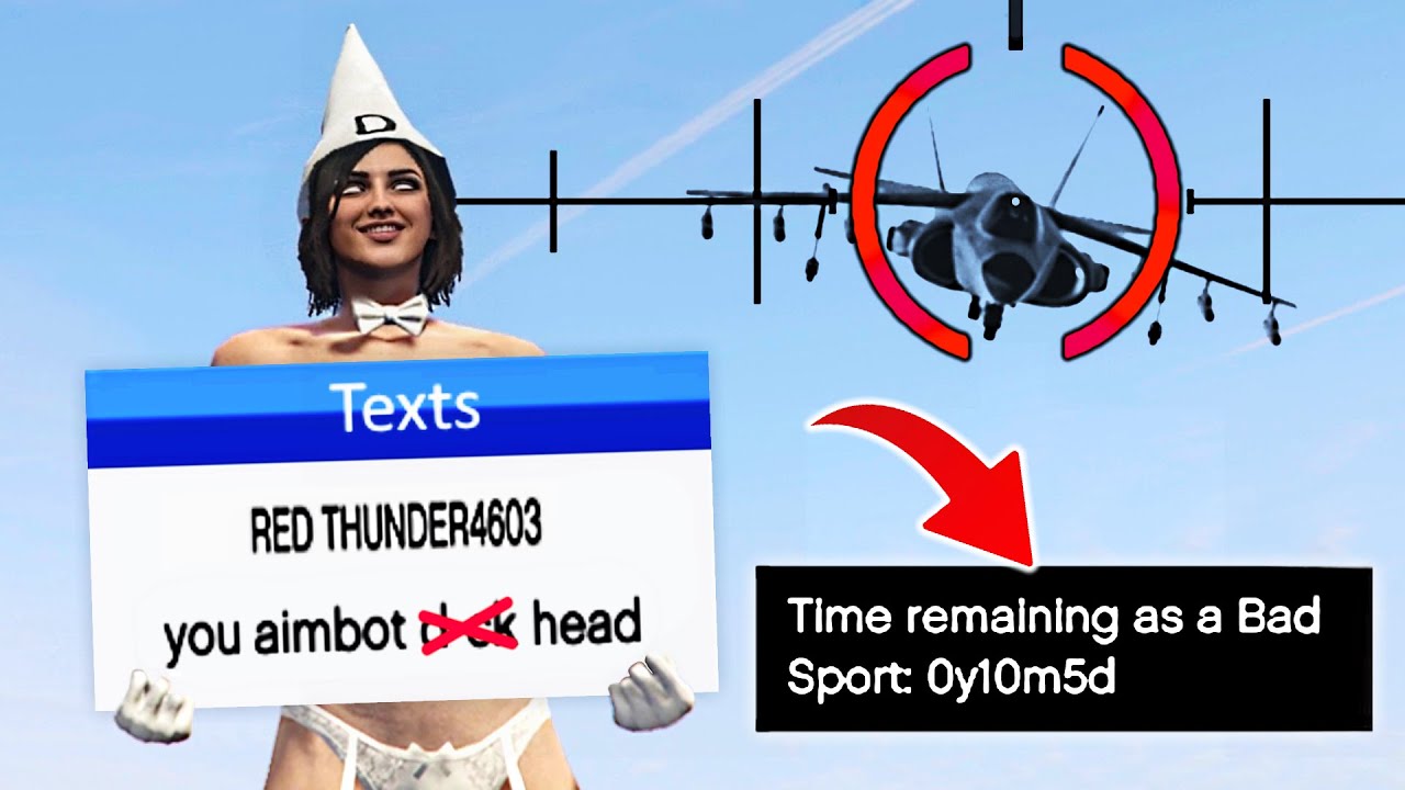 Trolling Badsport Tryhards Until They Rage Quit | GTA Online
