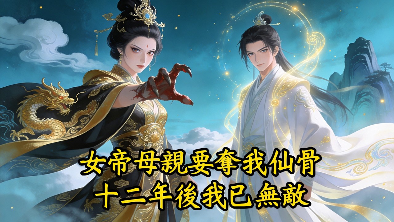 《剛無敵，女帝母親要殺我這個孽種》女帝母親要奪我仙骨，十二年後我已無敵#完结小说#玄幻小說#玄幻修仙#修仙文#系統小說#小說推薦#修仙#逆襲小說#重生#逆襲#漫畫推薦#系統小說#古風小說#穿越文