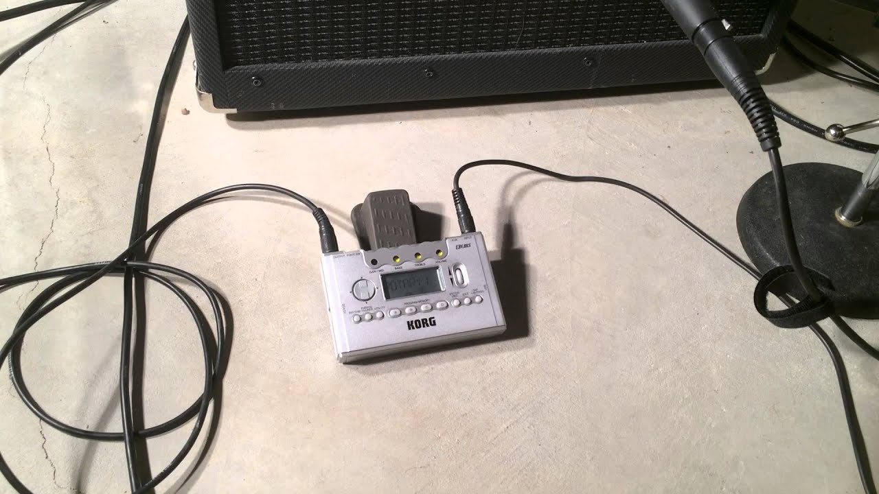 Korg Pandora PX5D (Rotary 1) Demo