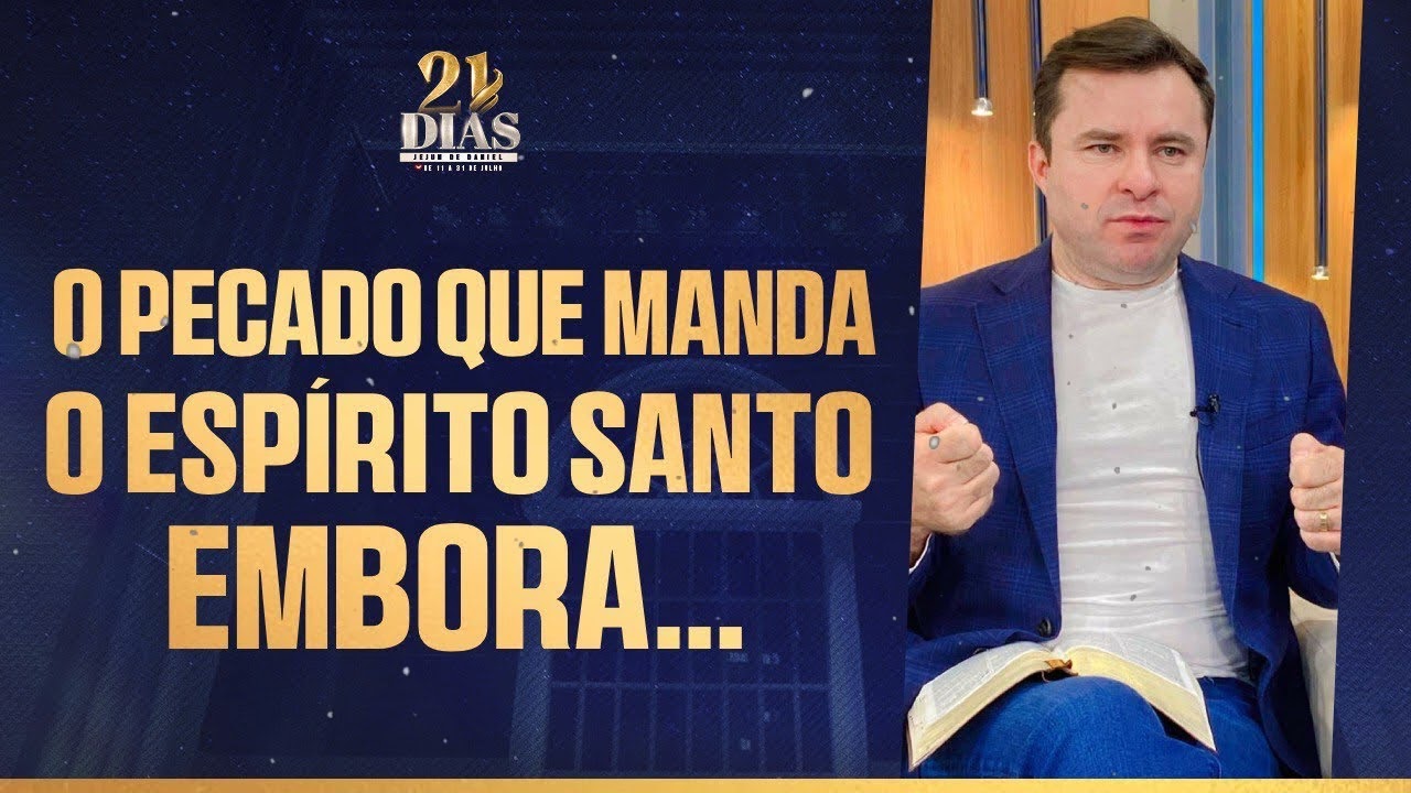 O PECADO QUE MANDA O ESPÍRITO SANTO EMBORA - BISPO MARCIO CAROTTI