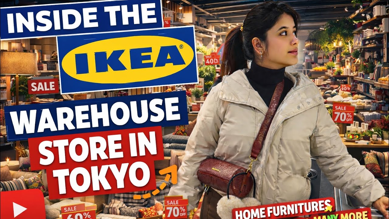 Japan&rsquo;s biggest IKEA feels endless 🇯🇵 Furniture, Home Decor & Japanese IKEA Food 
