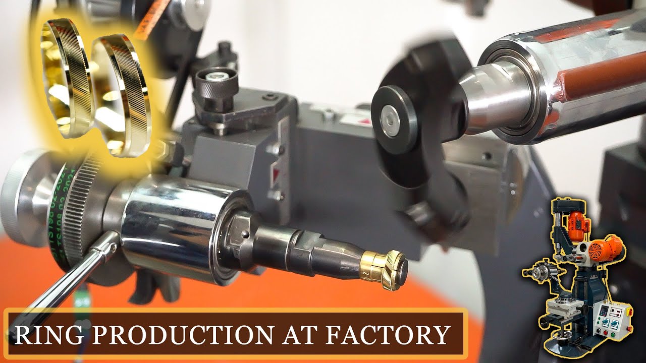 WEDDING BAND MODELS Combining Jewelry Lathe & Faceting Machine