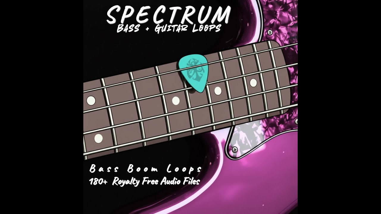 (ROYALTY FREE) Spectrum Bass + Guitar Loops | Bass Boom Loops