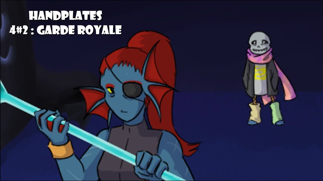 [UNDERTALE COMIC DUB FR] HANDPLATES S4#2 : Garde Royale