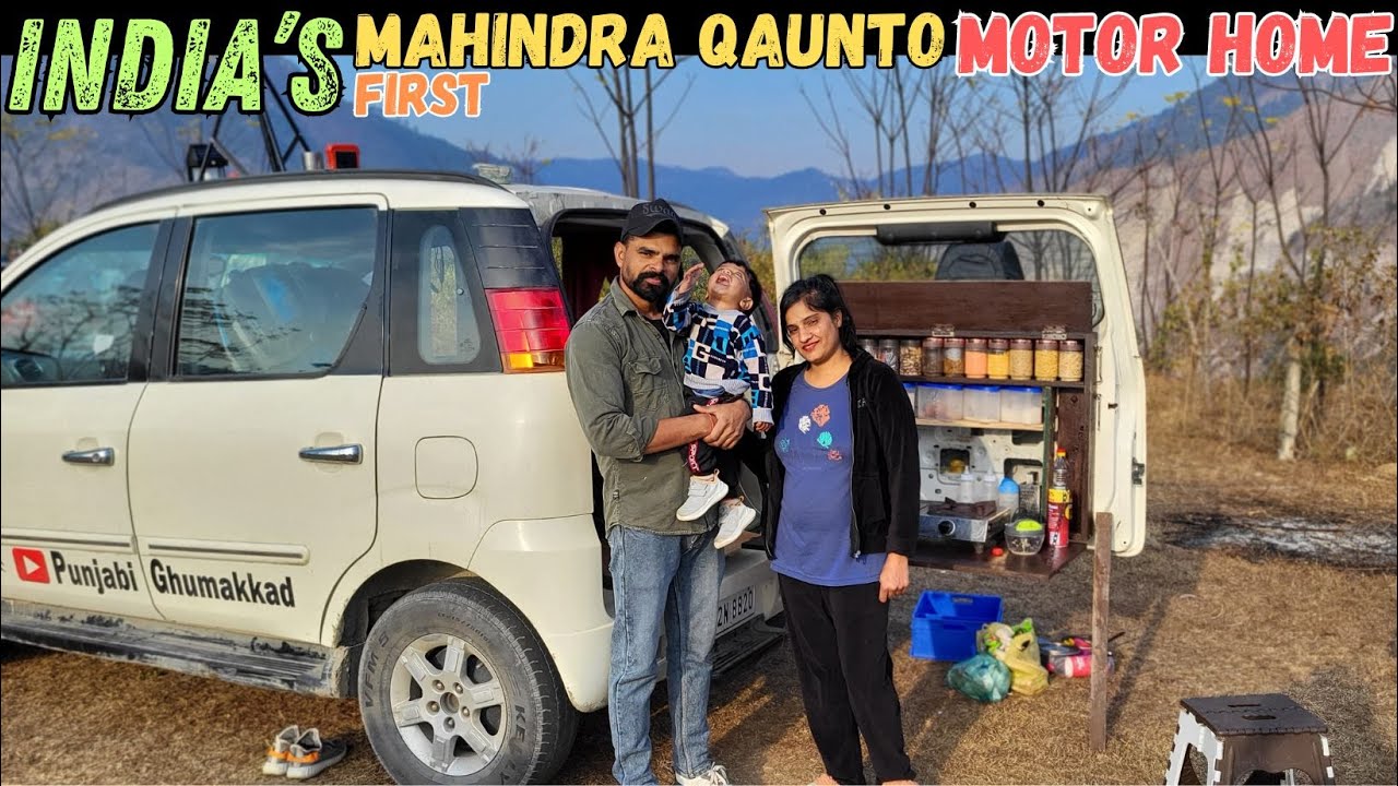 Ultimate Mahindra Quanto Camper Van Setup for Epic Car Camping Experience @PunjabiGhumakkad