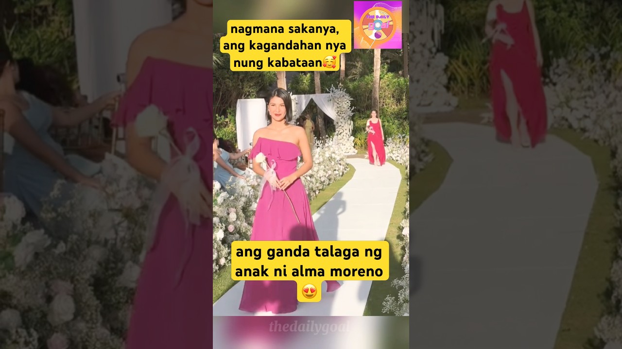 alma moreno umabay anak sa kasal 😍#almamoreno #viral