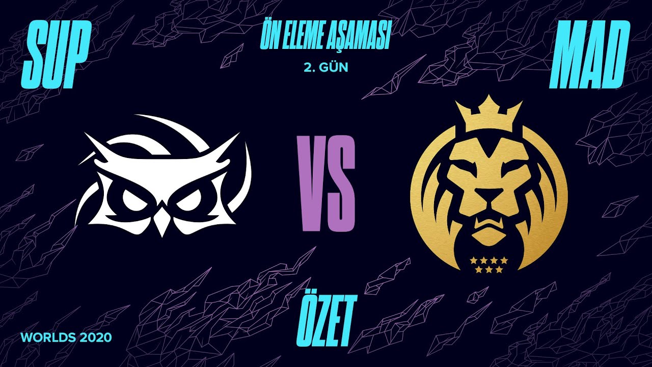 Papara SuperMassive ( SUP ) vs Mad Lions ( MAD ) 5. Maç Özeti | Worlds 2020 Ön Eleme 2. Tur