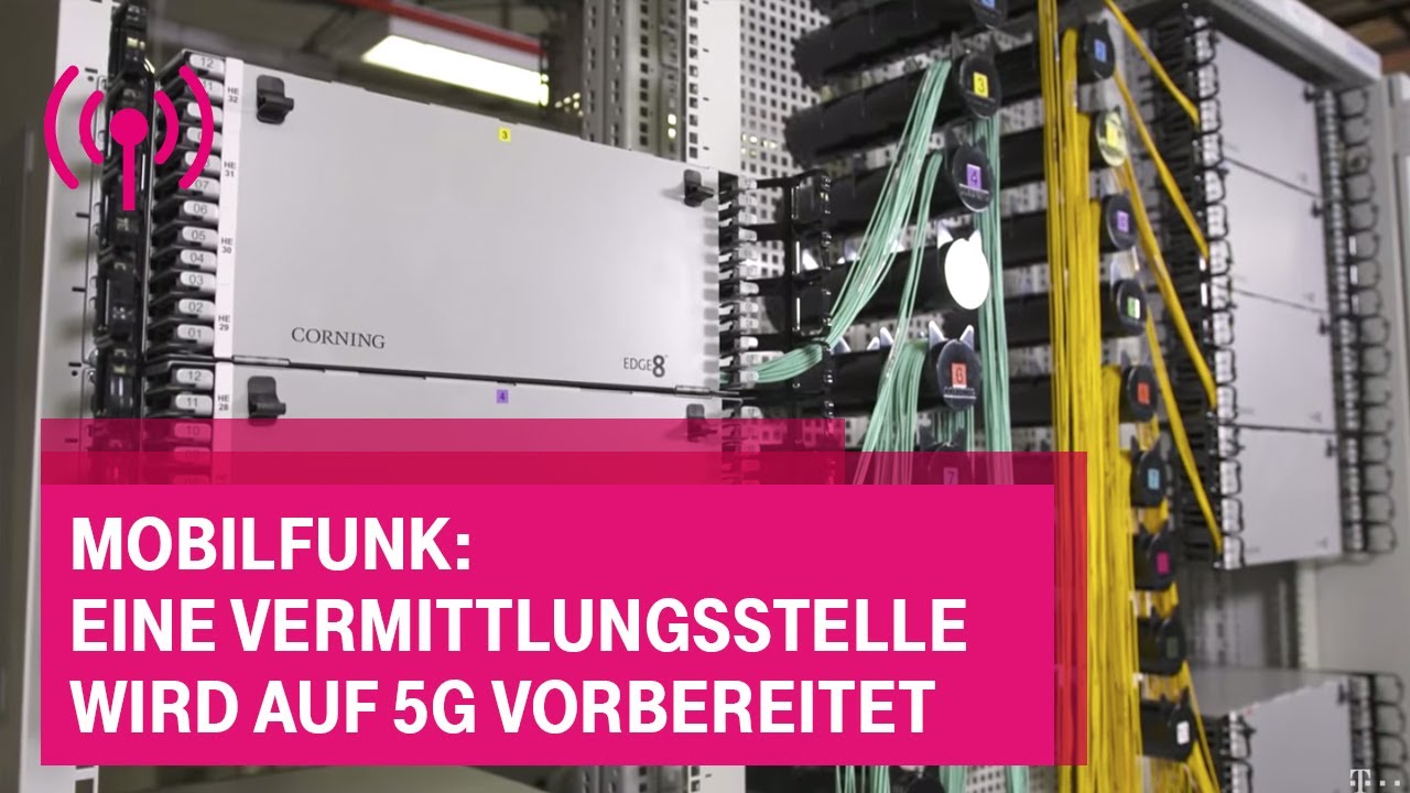 Mobilfunk: Eine Vermittlungsstelle wird auf #5G vorbereitet