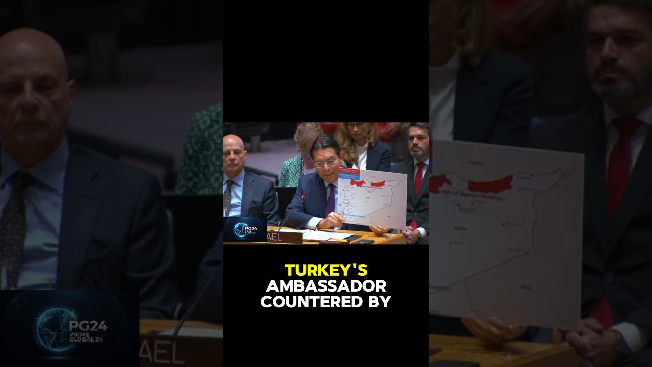 🚨 BREAKING NEWS: Israel & T&uuml;rkiye Clash at UN Security Council Over Military Presence in Syria#news