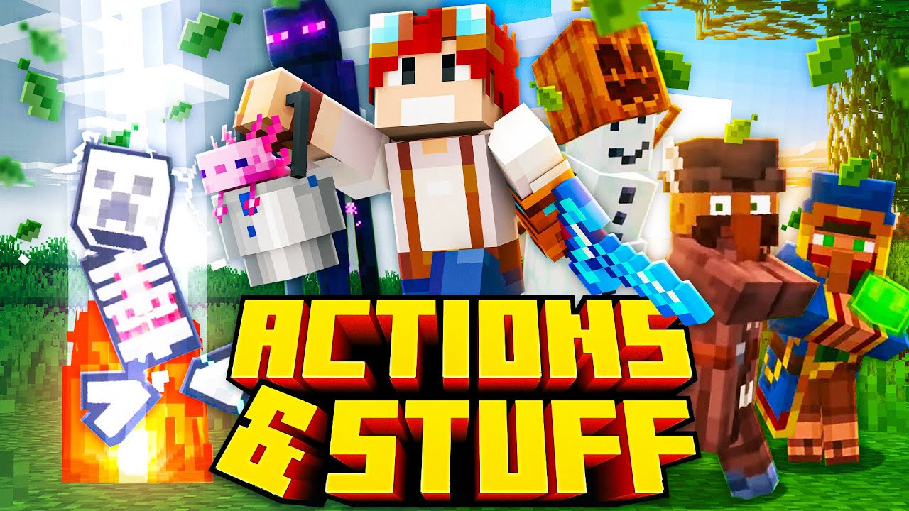 essa TEXTURA vai ACABAR com o MINECRAFT JAVA - Actions & Stuff