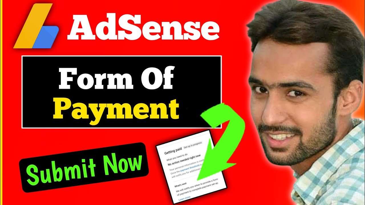 We will notify you when to provide a form of payment to complete payment set-up