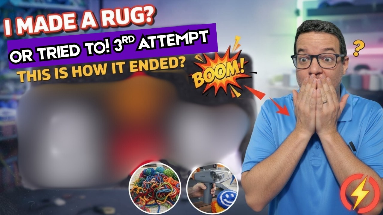 I Tried To Make My First Rug! This Is What Happened!