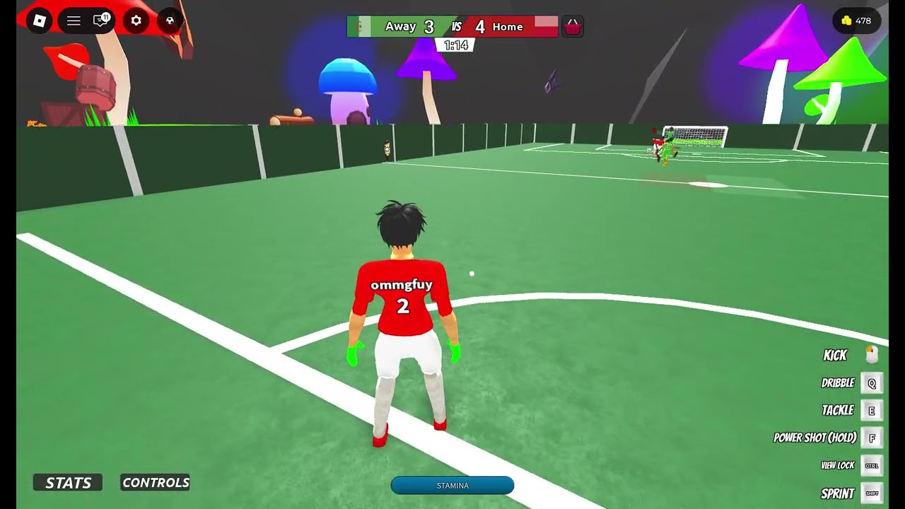 bugün realistic street soccer oynadım