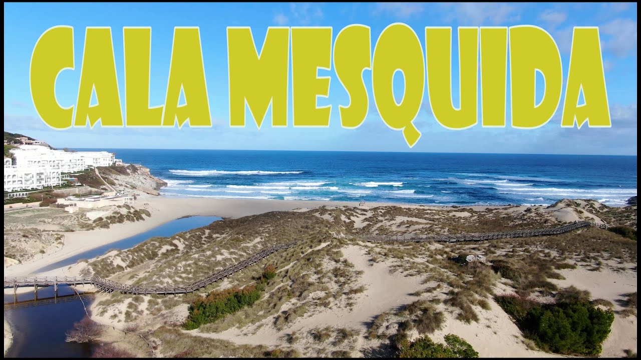 Cala Mesquida Mallorca  4k  best beaches. Cala Ratjada Mallorca