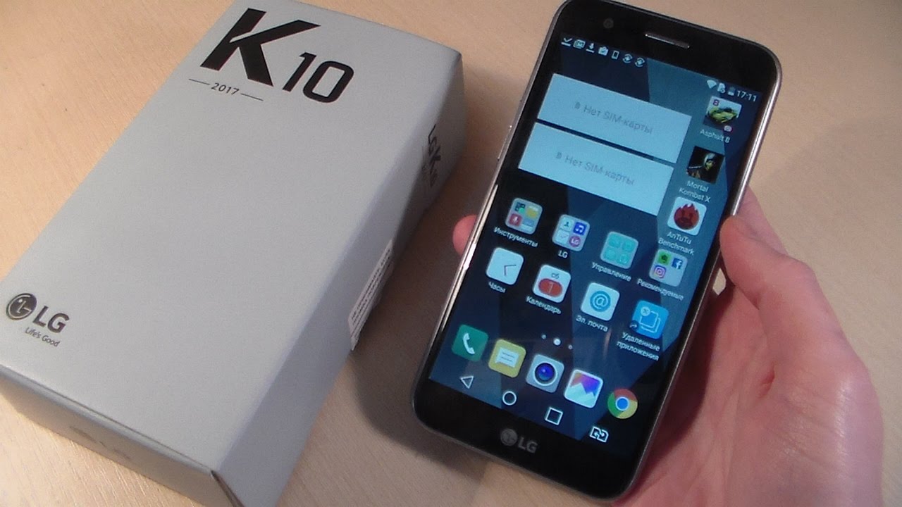 Обзор LG K10 2017 (M250)