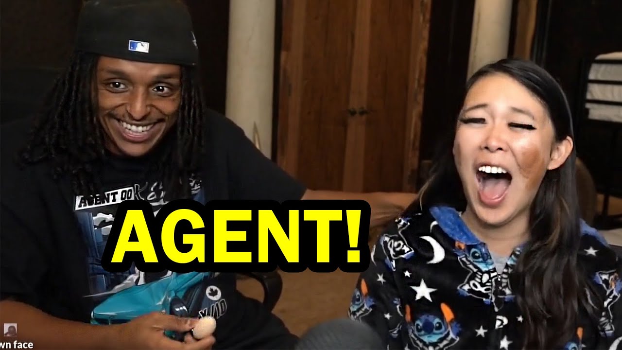 Agent does Emily's makeup