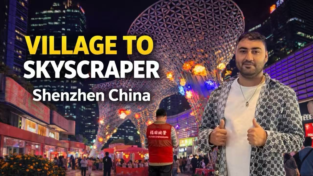 From village to global icon: Shenzhen China 🇨🇳 #china #shenzhen #chinatravel 