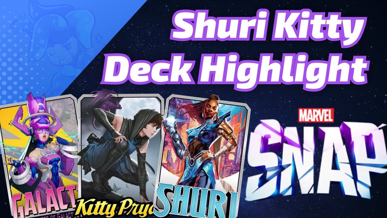 Galacta Shuri Kitty plays the Marvel SNAP I LOVE! | Deck Highlight