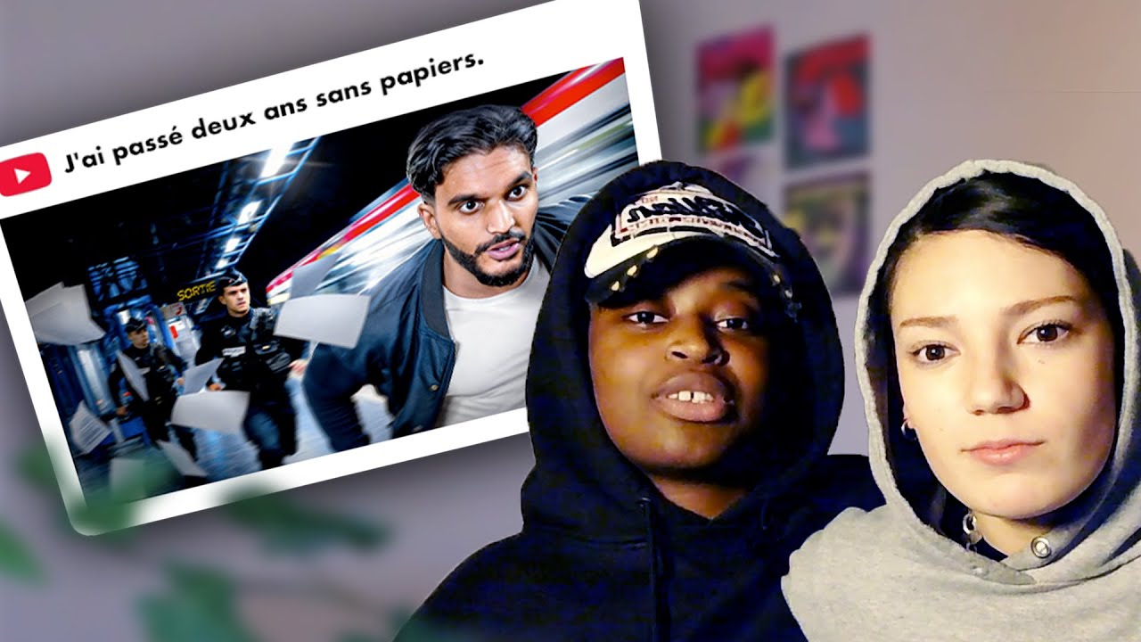 ETRE SANS PAPIER DANS LA FRANCE A MACRON [REACT MASKEY]