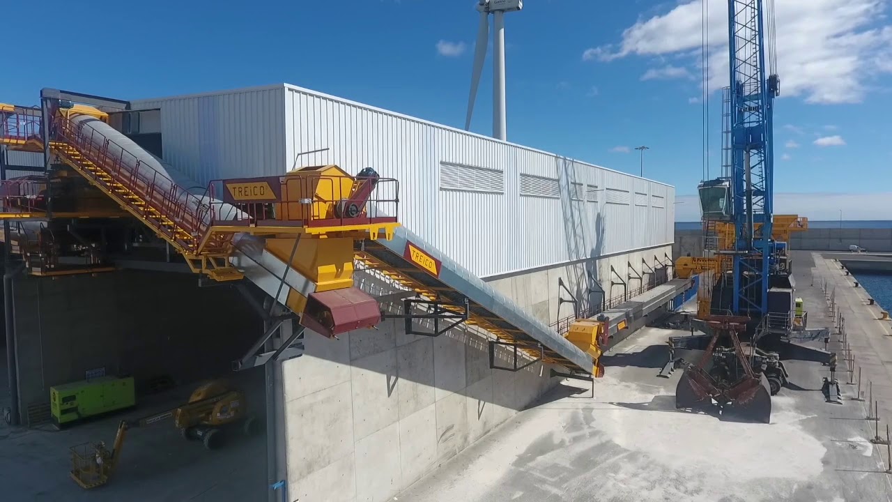 Instalaci&oacute;n realizada para Yesos Canarias, SA