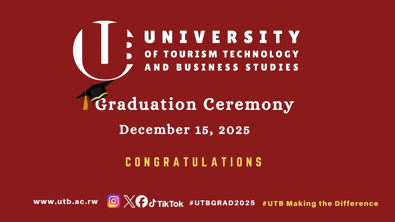 🎓👩‍🎓👨‍🎓 11th UTB Graduation Ceremony