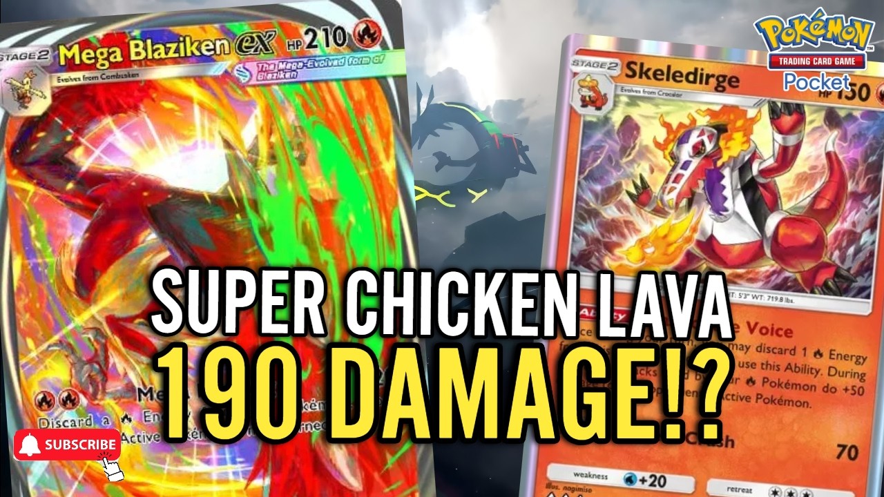 COMBO API NERAKA! Deck Mega Blaziken & Skeledirge Hancurkan Lawan!