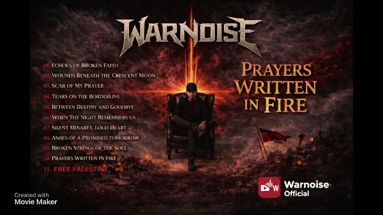 WARNOISE – PRAYERS WRITTEN IN FIRE (Full Album) | Dark Rock / Metal 2026