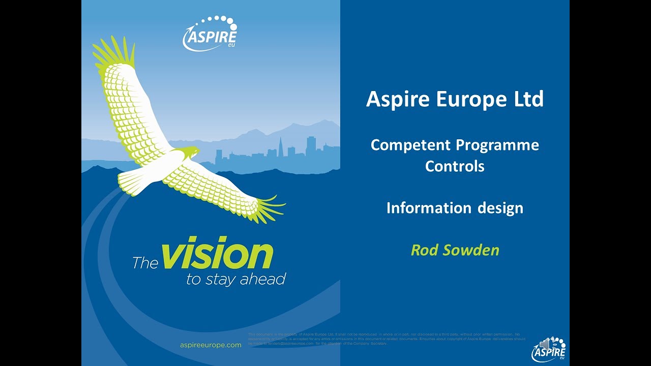 Professional Programme Controls  -  Information Design