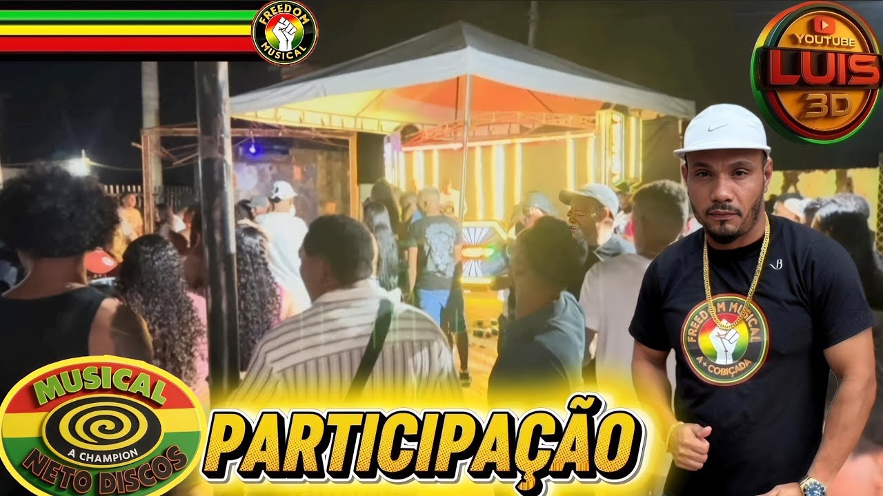 PARTICIPAÇÃO LUIS 3D NA MUSICAL NETO DISCOS A CHAMPION 2026.....