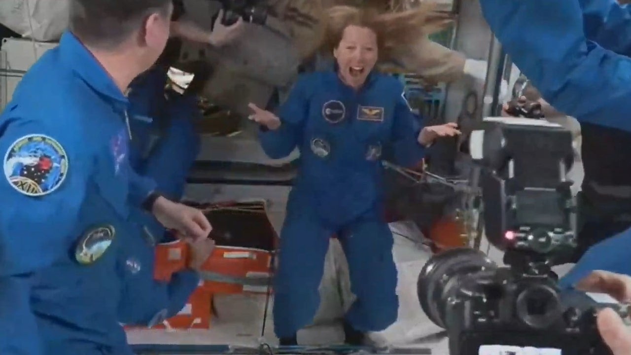 SpaceX Crew-12 hatch opening
