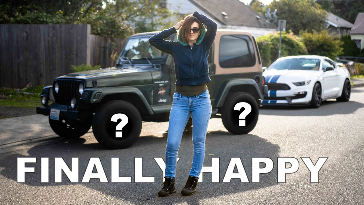Jeep TJ New Wheels - The All American Driver