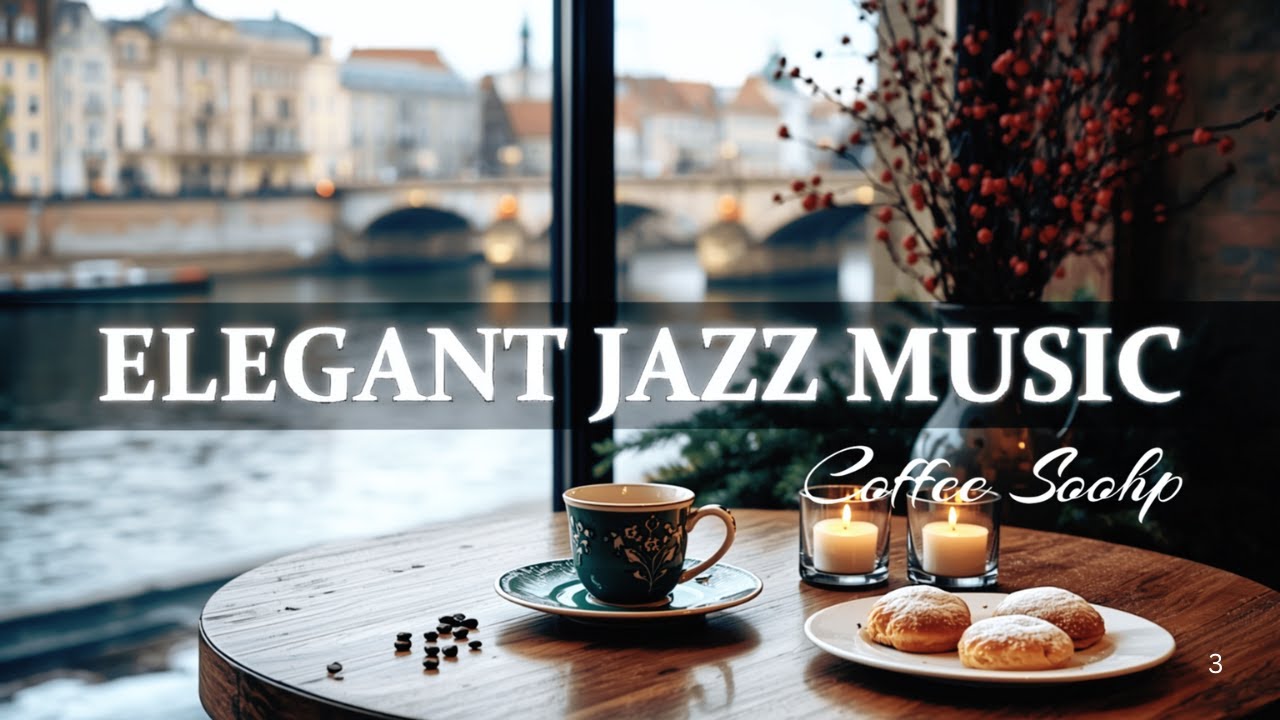 Positive January Jazz ☕ Delicate Winter Jazz Cafe & Smooth Bossa Nova Instrumental for Relaxation