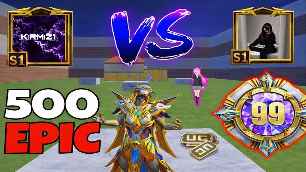 OMG!😱PLAYED 1V1 WİTH MY GIRLFRIEND WİTH 500 EPIC SAMSUNG A06,A16,A30,A51,A21,A54