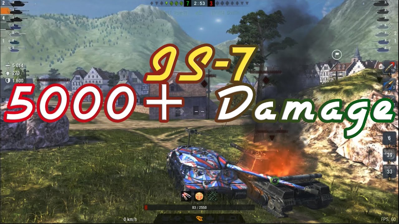 This IS-7 Wouldn’t Die… (5K Damage) | WoT Blitz
