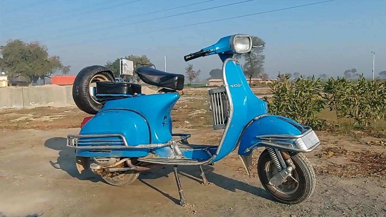 Vespa Piaggio | Vespa 1985 Model Detailed Review | Used Bikes | Motorcycle Price | Bike Zone