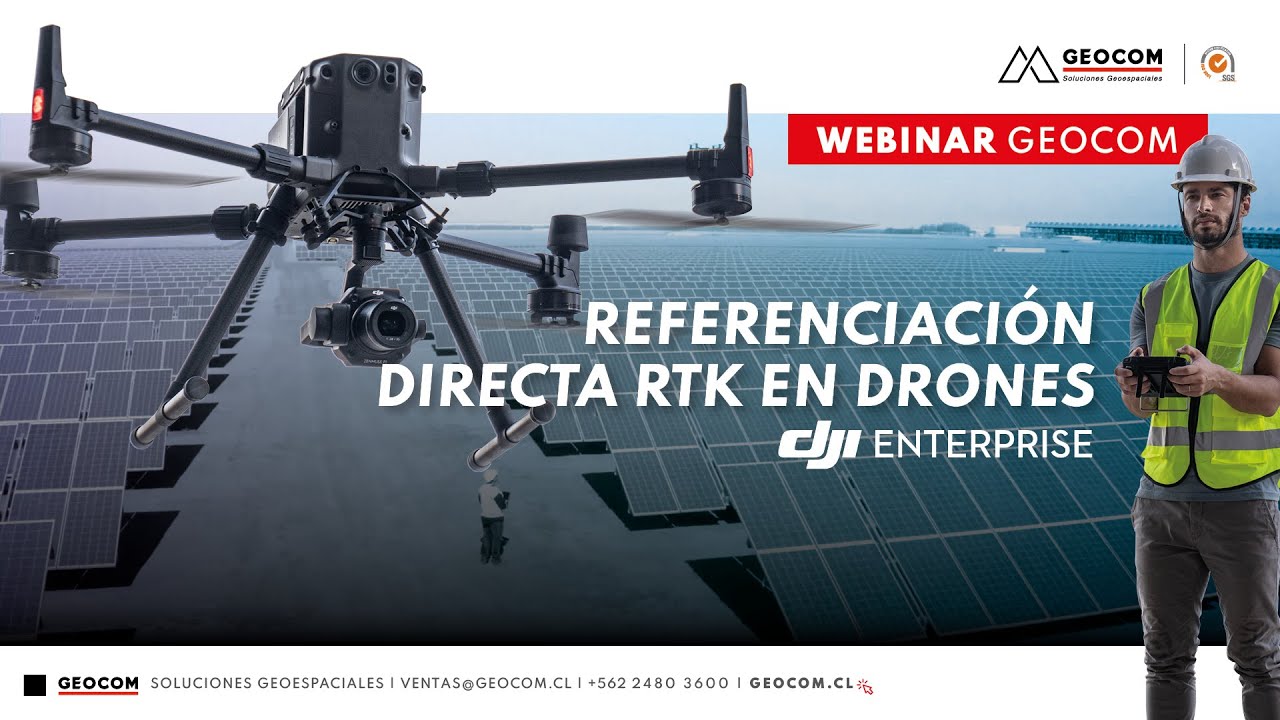 Webinar | Referenciación directa RTK en drones