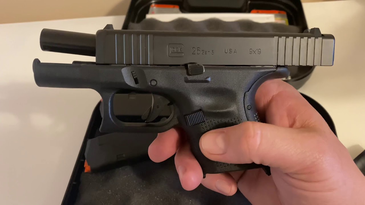 Glock 26 Gen 5 Table Top Unboxing